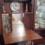 Mahogany Display Unit with Drinks Cabinet Image 8