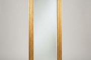French Style Tall &amp; Narrow Gilt Wood Mirror