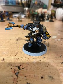 Warhammer 40k Logan Grimnar Metal