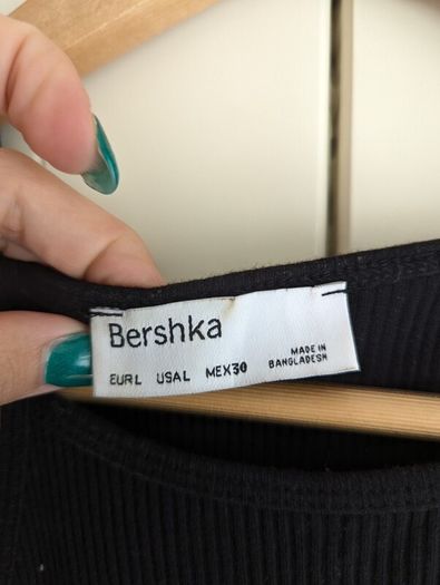 dress maxi L Bershka