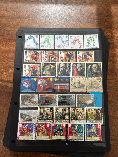 Stamp Collection Bundle GB Britain 1990-1999 MNH / FDC and more