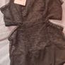 BNWT Zara Black lace bodysuit with cut out sides. size UK8 EU36 Postage included Image 4
