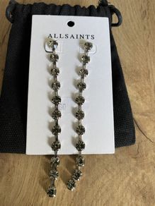 All Saints Joyce Drop Earrings-Brand New