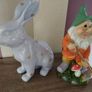 Purple Easter Rabbit Ornament Image 8