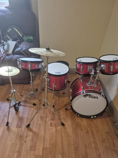 Tiger teenage drum kit