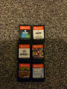 Nintendo switch games NO GAME CASES