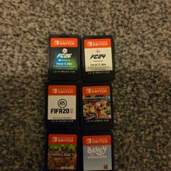 Nintendo switch games NO GAME CASES