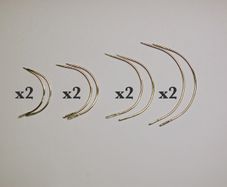 Curved Needles (Pack of 8)