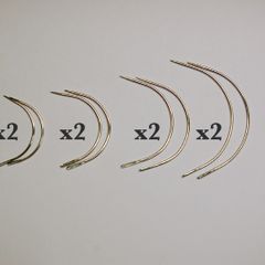 Curved Needles (Pack of 8)
