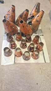 copper light fittings