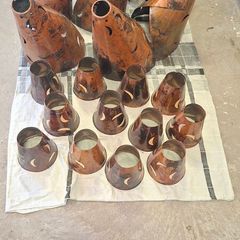 copper light fittings