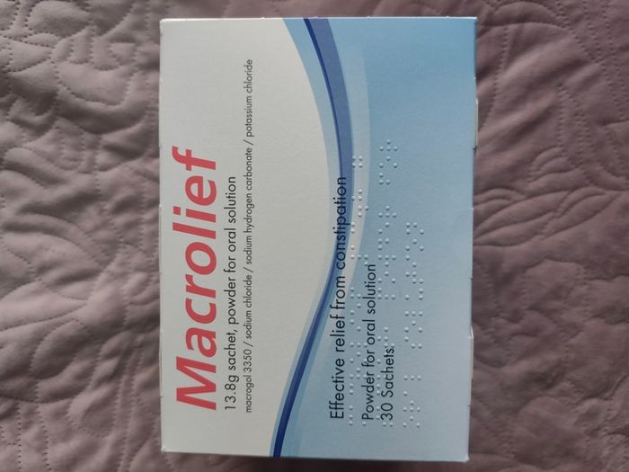Macrolief constipation