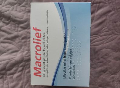 Macrolief constipation