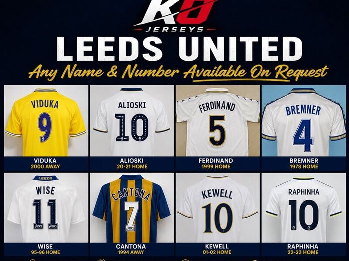 Leeds United 2026-27 Away Jersey