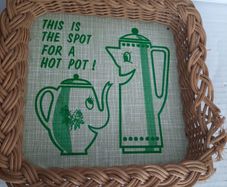 Vintage tea pot stand