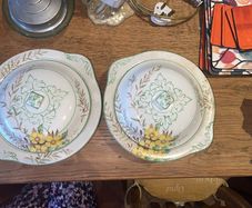 Art deco vegetable serving dishes