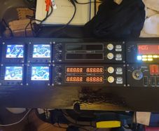 Logitech flight simulator panel