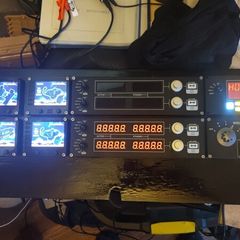 Logitech flight simulator panel