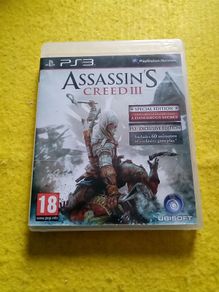 Assassins creed III 3 PlayStation 3 ps3 games Original Pal version