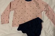 Baby girl swim set 12-24 m