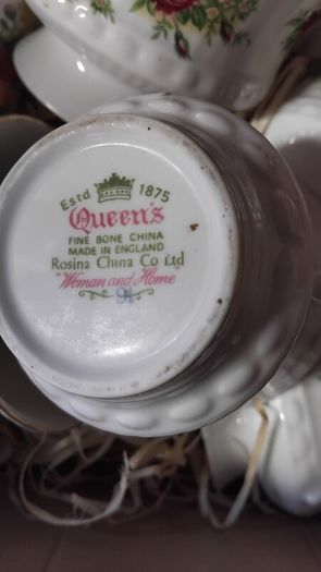 18piece Queens Woman And Home Rosina China Tea Set