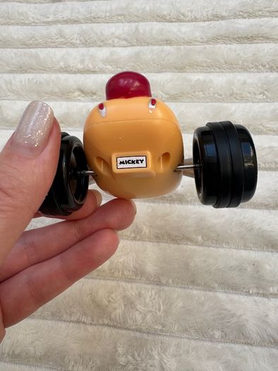 Disney Store Mickey Mouse Racers Disney The Roadster Racers Mickey's Hot Diggity Dogster Ricercar Racer Racing Hotdog approx. 11.5 cm length Used Please see photos