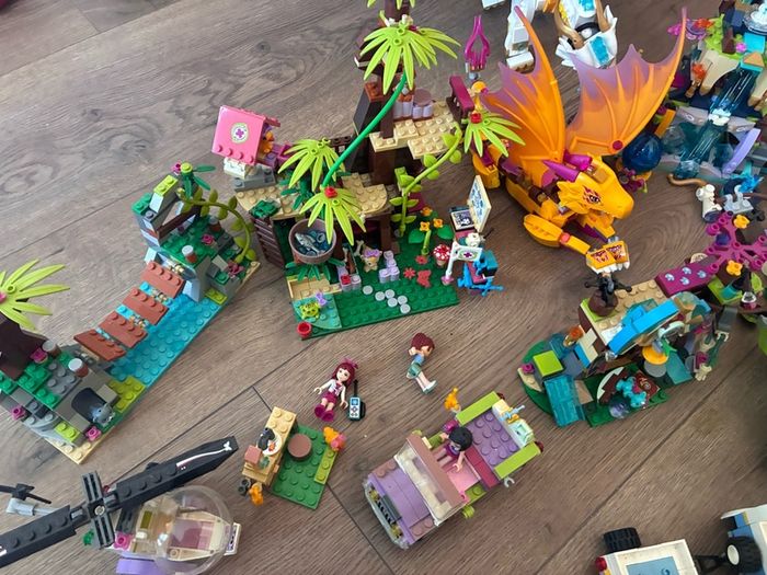 Huge LEGO Friends & Elves Collection Massive Bundle  Figures, Buildings, Dragons & Vehicles