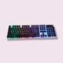 Gamer Gaming Keyboard Led Multi Color Keyboard Light Wired 105 Key Image 4