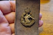 Vintage Military Bi-Metal Royal Army Dental Corps Officers Badge