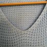 Delightful Blue Sloppy Joe jumper with shiny motif Image 3