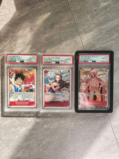 one piece graded psa10