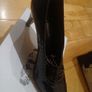 LK Bennett  Dark Brown Leather Patent Heels Image 2