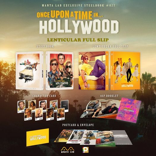 Once Upon a Time in Hollywood Lenticular Full Slip