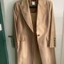 Gold silk dress suit Image 6