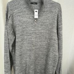Grey Jumper with Zip