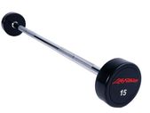Rubber Fixed Barbell 15kg