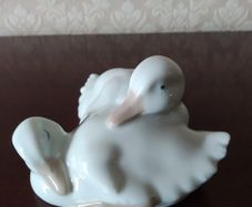 Nao LLADRO 1982 Two Ducks Figurine