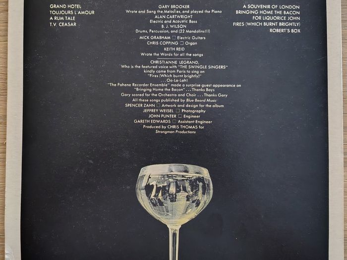 Procol Harum - Grand Hotel Vinyl LP (1973) Original UK Pressing Gatefold w/Lyrics Booklet Symphonic Rock EX+