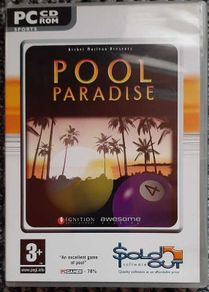 Pool Paradise (PC) Archer Maclean Cue Sports Sim