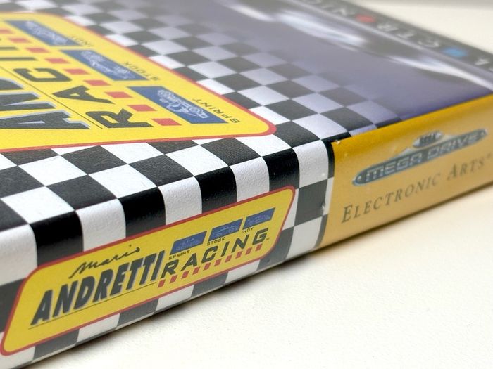 Mario Andretti Racing for Sega Mega Drive - Boxed and Minty
