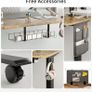 Height Adjustable Standing Desk Electric Sit Stand Up with Cable Tray 120 x 60cm Desktop for Home Office Image 6