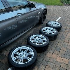 BMW F10/F11 M sport 350m alloys