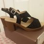 Sandal's/Black Sandal's Size: 6 UK .  39 EU Image 4