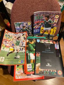 Ireland Football programmes