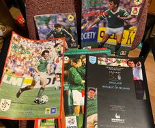 Ireland Football programmes