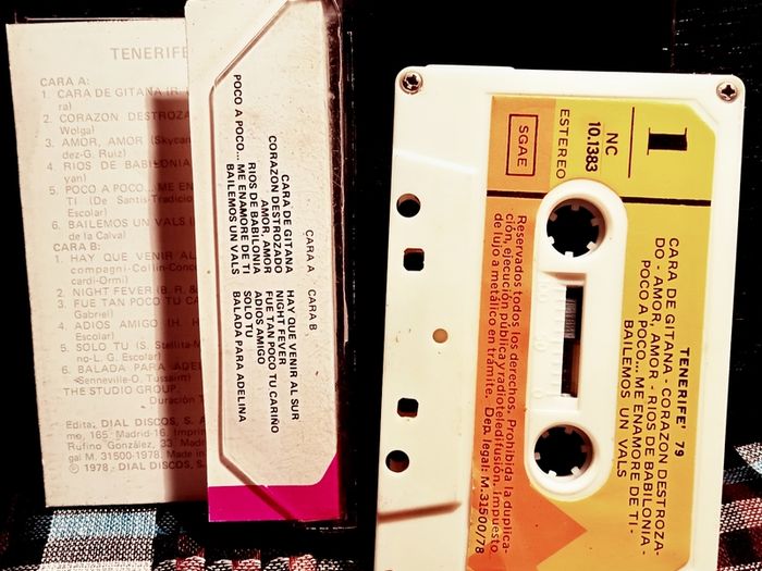 1978. Tenerife'79. Cassette Tape.