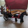 vintage Lego set 6022 1984 knights with horse and cart Image 6
