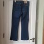 Zara High Waist Mini Flare Jeans Image 4