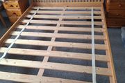 Pine bed frame