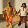 WWE Wrestling Action Figures  Hulk Hogan  Mankind Bundle Image 2